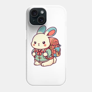 Hiking rabbit Phone Case