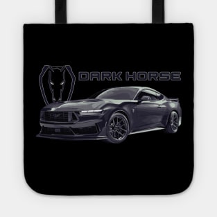 dark horse Mustang GT 5.0L V8 coyote engine Performance Car s650 Tote