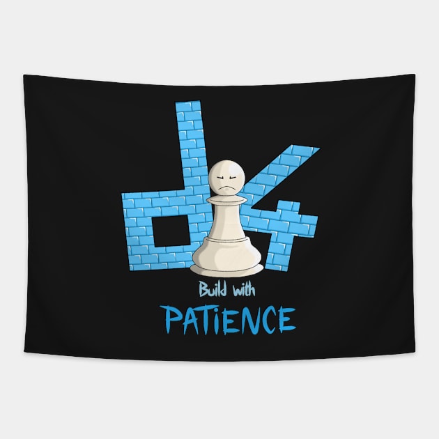 Chess Opening d4 Build with Patience Tapestry by BadassChess