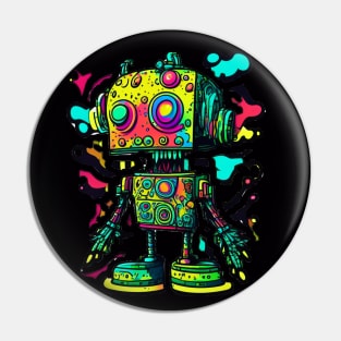 PSYCHEDELIC ACID ROBOT #2 Pin