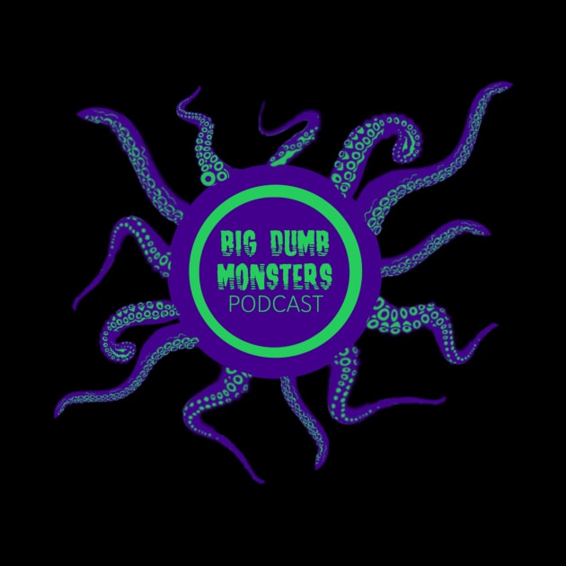 Dig Dumb Eldritch Horror T-Shirt But In Neon by Big Dumb Monsters