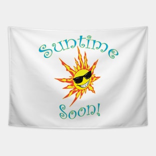 Suntime Soon!-Summer Fun Tapestry