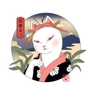 Neko Geisha T-Shirt