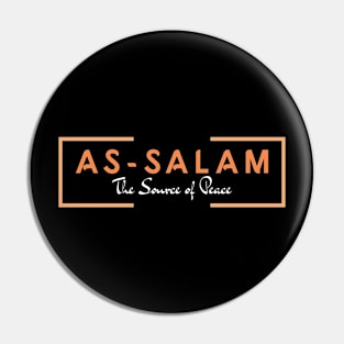 ASMAUL HUSNA - AL SALAM Pin