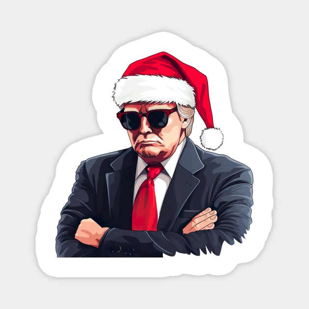 Trump as gangsta santa Magnet by UmagineArts