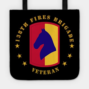 138th Fires Bde SSI - Veteran wo BackGrd Tote