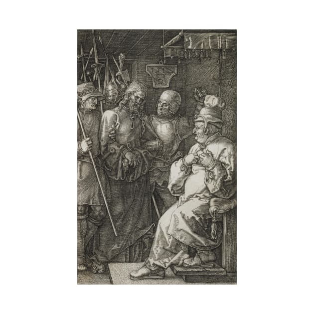 Christ Before Caiaphas by Albrecht Durer by Classic Art Stall