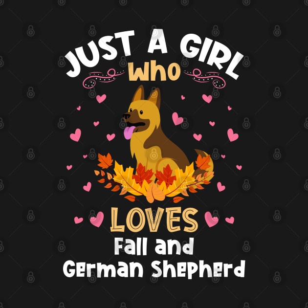 Just a Girl who Loves German Shepherd by aneisha