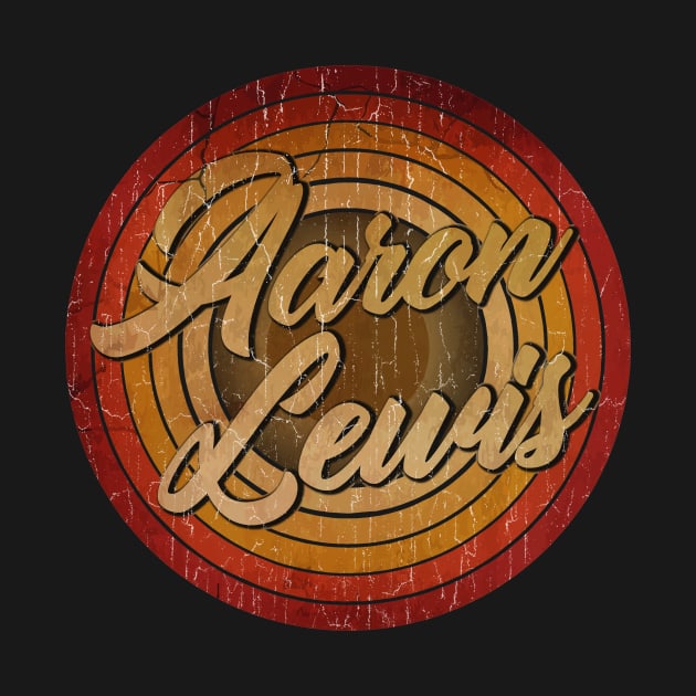 circle vintage retro faded Aaron Lewis by arjunthemaniac