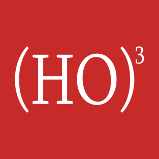 Ho Ho Ho Math Christmas (HO)3 T-Shirt