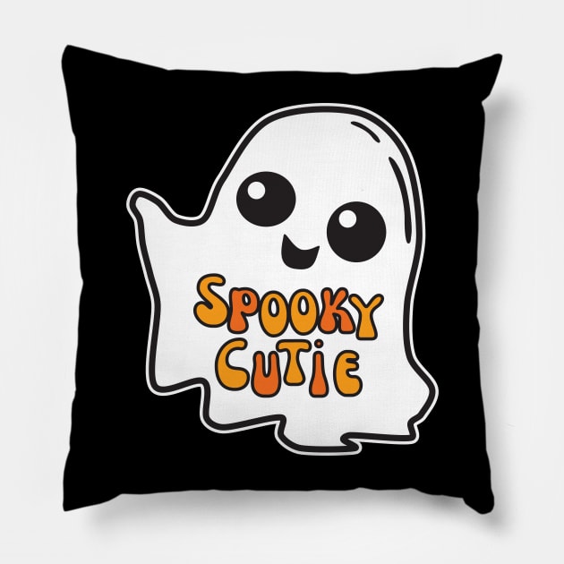 Spooky Cutie Ghost Pillow by Nice Surprise