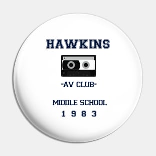 Hawkins Middle School Pin