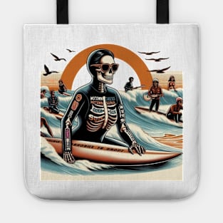 Skeleton Wave Jam Tote