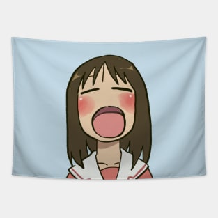 osaka yawning / cute azumanga daioh meme Tapestry