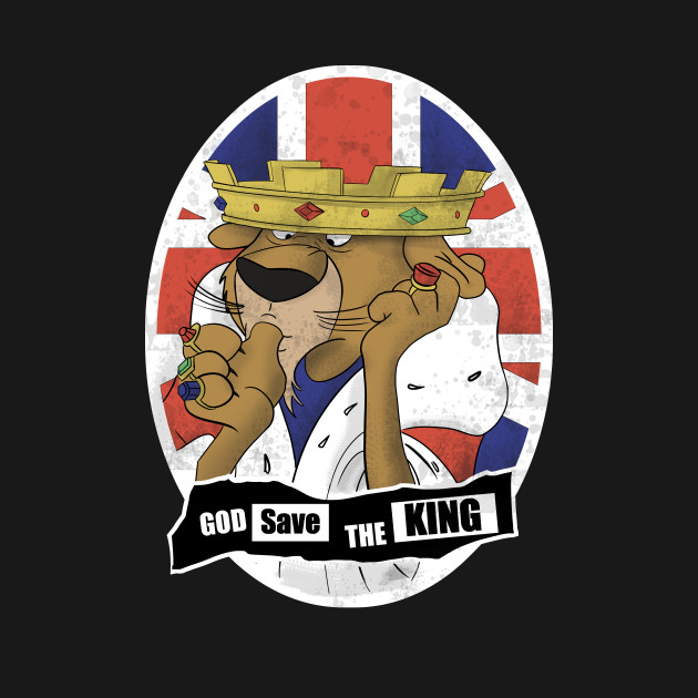 Disover God Save the King - Robinhood - T-Shirt