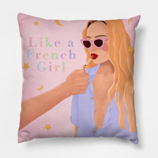 French girl Pillow