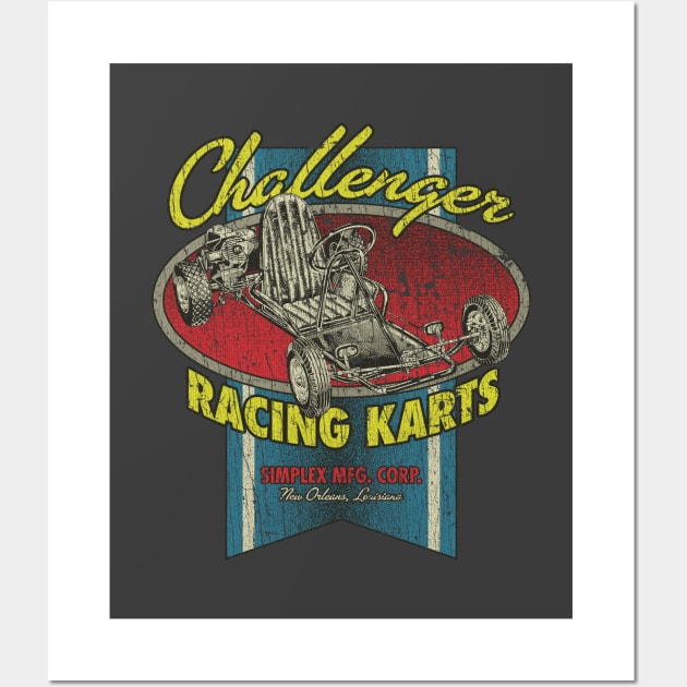 Challenger Racing Karts 1960 - Go Kart - Posters and Art Prints | TeePublic