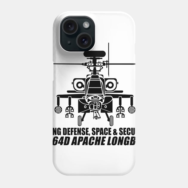 AH64D apache longbow Phone Case by Niken12