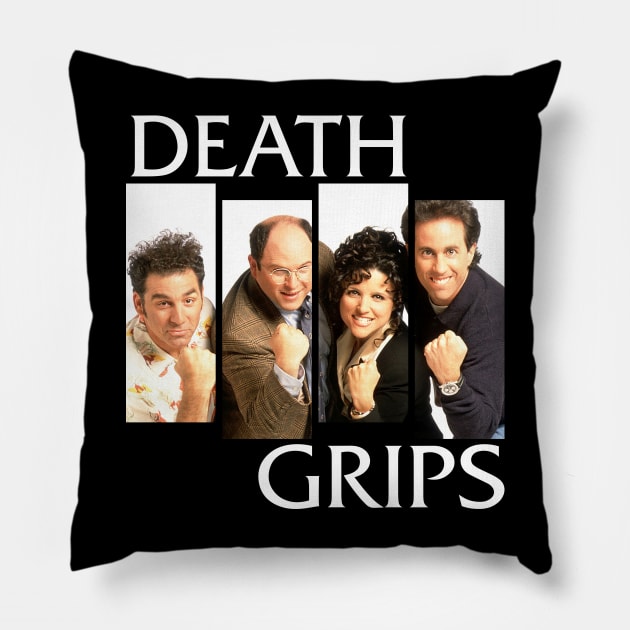 Death Grips vinttage Pillow by Ac Vai