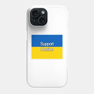 Pray Peace Save Ukraine Flag Phone Case