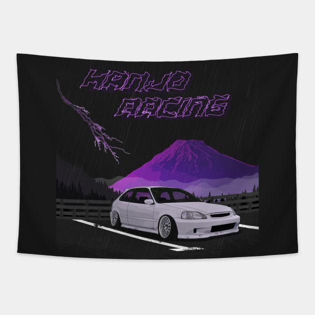 Honda Civic Tapestry by brendobar