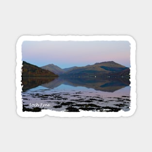 Sunset over Loch Fyne Magnet