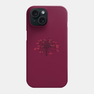 Amaryllis red Phone Case