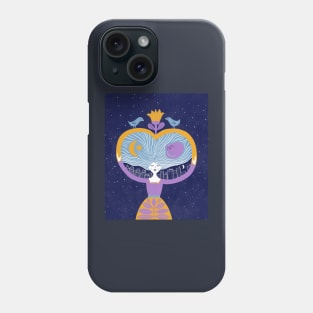 Sleep Goddess and the power of the feminine Phone Case