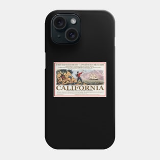 Sail to California Gold Phone Case