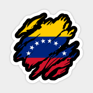 Proud Venezuela Flag, Venezuela gift heritage, Venezuelan girl Boy Friend Venezolano Magnet