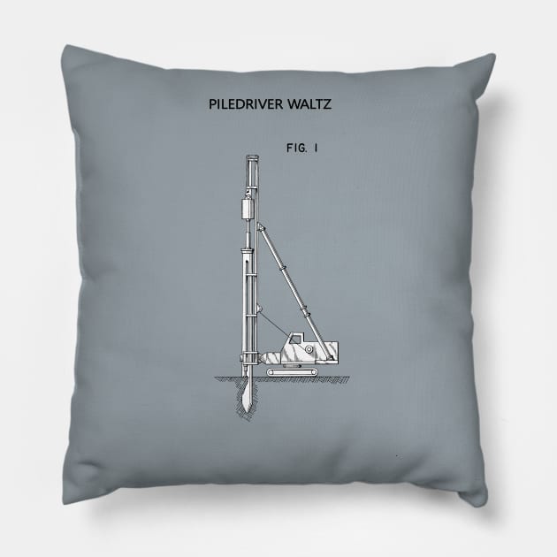 Piledriver Waltz Pillow by felpogarrido