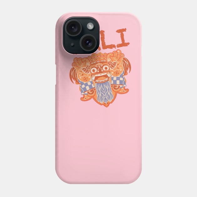 Barong Bali - Summer Holiday Funny Phone Case by Clawmarks