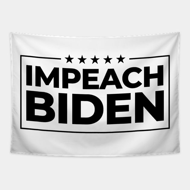 Impeach Biden Tapestry by Robettino900