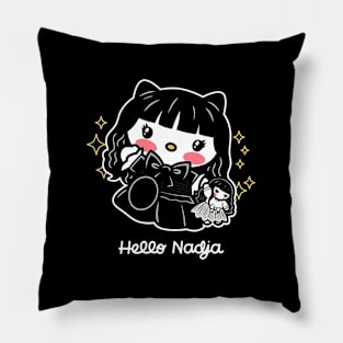 Nadja Doll Hello Pillow