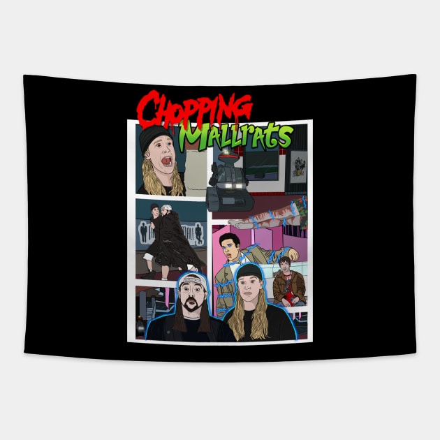 CHOPPING MALLRATS Tapestry by K-ids