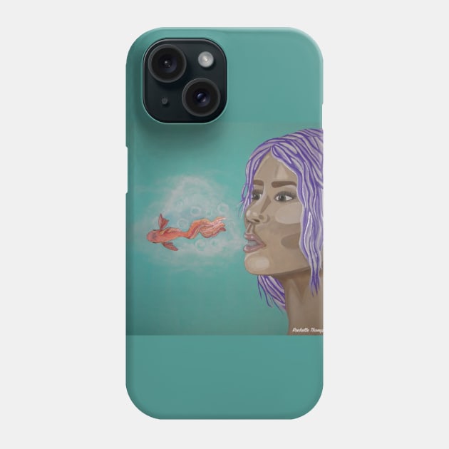 Little fish, big pond Phone Case by Rororocker