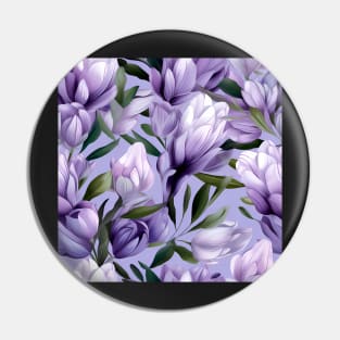 Lavender Flower Pattern Type 1 Pin