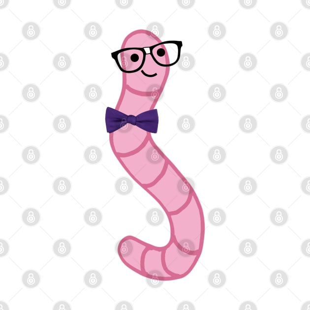 worm (nerd) by mystudiocreate