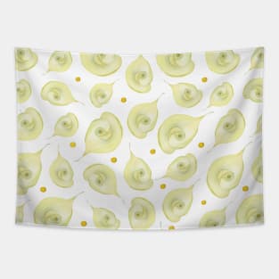 Delicate Flower Pattern Tapestry