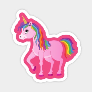 Unicorn T-shirt Magnet