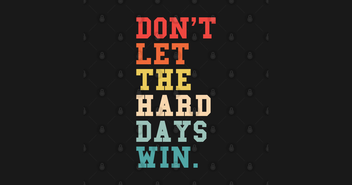 Crunier Don't Let the Hard Days Win gevlochten armband