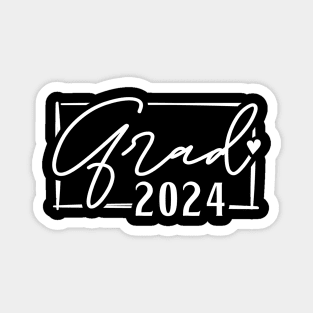 Class of 2024 Graduation 2024 Funny Grad 2024 Magnet