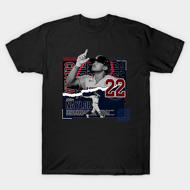 Rinkha Josh Naylor Baseball Paper Poster Guardians T-Shirt