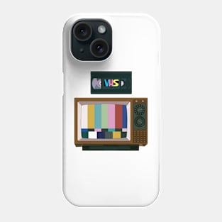 TV & VHS Color Phone Case