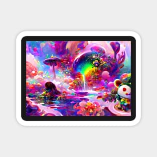 Color Globs | Rainbow Fungi Garden Magnet