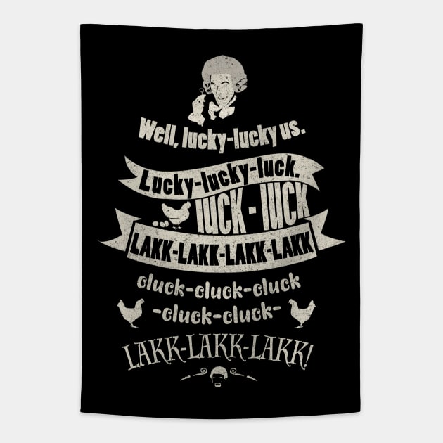 Lucky Lucky US (Blackadder) Tapestry by BOEC Gear