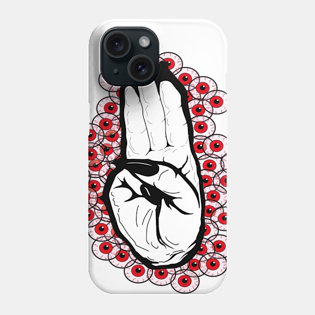 Hand Satan Phone Case by MuhaNaIzmene