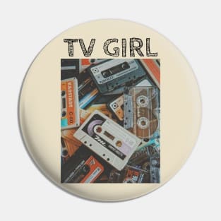 Tv Girl / Vintage Style Pin