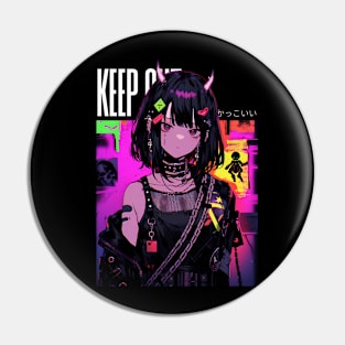 Keep Out Pin