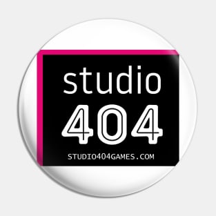 Studio 404 Games Logo Pin